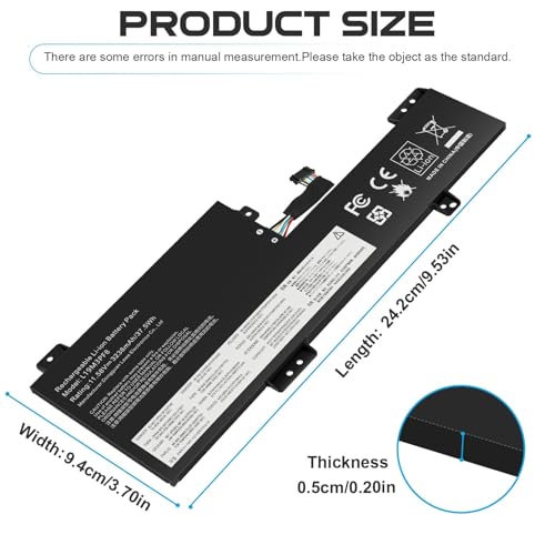 Image of L19C3PF8 L19M3PF8 Laptop Battery Replacement for Lenovo Ideapad Flex 3-11IGL05 3-11ADA05 3-11IGL05 82B2 82B2002DID 82G4 82G4003KTW Series 5B10X02593 5B10X02604 SB10X02592 SB10X02595 11.58V 37.5Wh