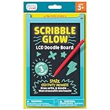 Chuckle & Roar - Scribble Glow - LCD Doodle Board - Creative Mess Free Drawing Pad - Fun and Engaging for Preschoolers - Road Trip Fun - Ages 3 and Up