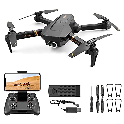 Zylina V4 Kamera Drohne Dual Kamera Profession Elle 4k HD Fernbedienung Mini Drohne Tragbare Faltbare Quadcopter Für…