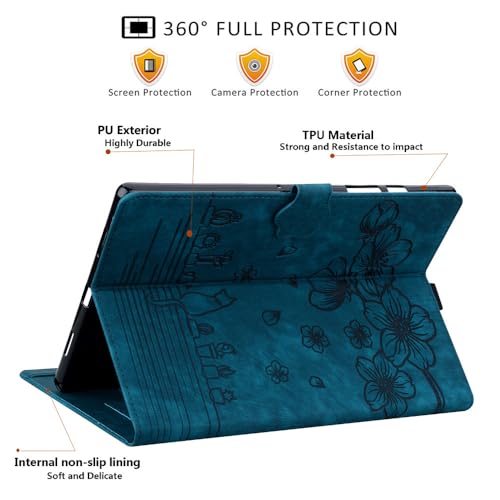 Coque Samsung Galaxy Tab A9+ avec support pour éviter les reflets