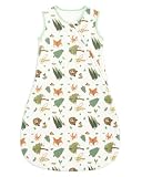 WYTbaby Sacco nanna per neonati, 1,0 Tog, in viscosa di bambù, verde bosco
