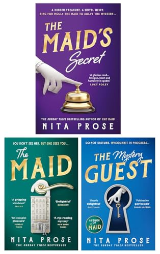 Molly The Maid Mystery Series By Nita Prose 3 Books Collection Set (The Maid'S Secret [Hardback],The Maid & The Mystery Guest)
