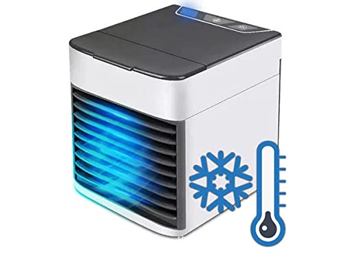 Mini Ar Condicionado Portátil Arctic Air Cooler Umidificador Climatizador Luz Led
