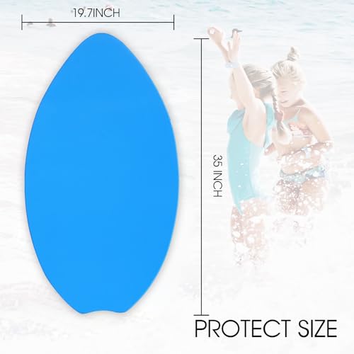 HQO LOVL Skimboard 35 inch Skim Board for Kids Adults, 35-Blue
