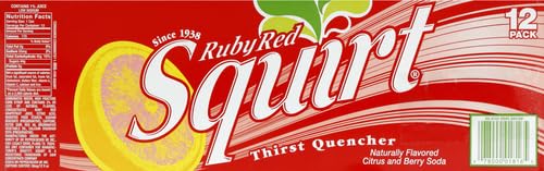 Squirt Ruby Red Grapefruit Soda, 12 fl. oz. Cans, 12 Pack (Pack of 2) — view 4
