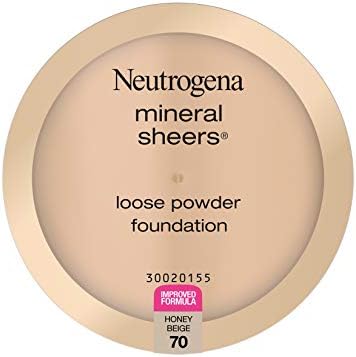 Neutrogena Mineral Sheers Loose Powder Foundation, Honey Beige 70