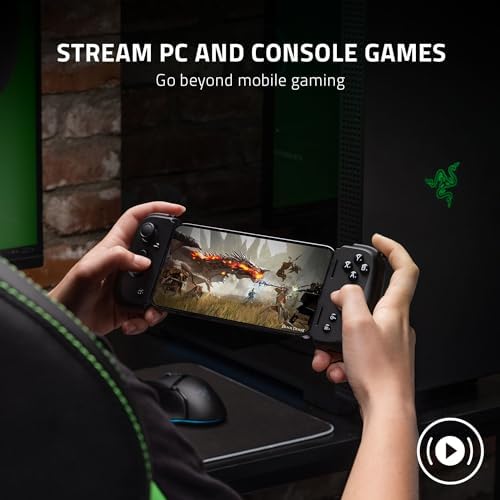Razer Kishi V2 for iPhone - Mobil Oyun Kumandası (Geri Çekilebilir Köprülü Evrensel Fit, Streaming PC ve Konsol Oyunları, Ergonomik Tasarım, Razer Nexus Uygulaması ile Güçlendirilmiştir) - Görsel 6