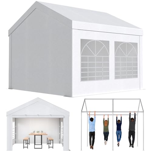Devoko Pavillon 3x4,Partyzelt 3x4 Wasserdicht Stabil,Pavillon mit 170g PE-Plane,Metall Gestell Gartenzelt,UV-Schutz 50+Große Luxus Hochzeitszelt Festzelt,Zelt Weiß Devoko Pavillon 3x4,Partyzelt 3x4 Wasserdicht Stabil,Pavillon mit 170g PE-Plane,Metall Gestell Gartenzelt,UV-Schutz 50+Große Luxus Hochzeitszelt Festzelt,Zelt Weiß