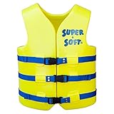 TRC Recreation Adult Super Soft USCG Vest, Yellow, X-Large