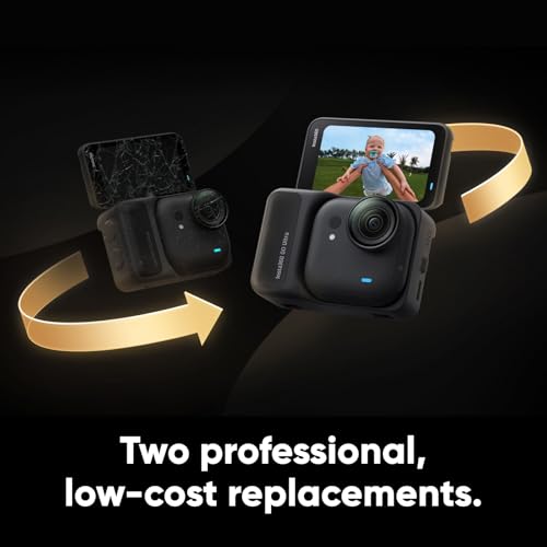 Insta360 GO Ultra FlexiCare cámara deportiva magnética con vídeo ultra HD y protección 3