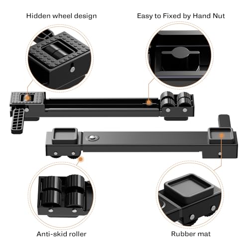 image for KVRG Appliance Rollers Heavy Duty,Newest Extendable Appliance Sliders,