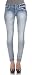 WallFlower Juniors Luscious Curvy Skinny Jeans