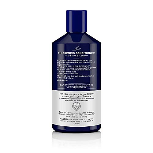 Avalon Organics, Biotin B-Complex Thickening Conditioner, 14 fl oz (397g) - Image 4