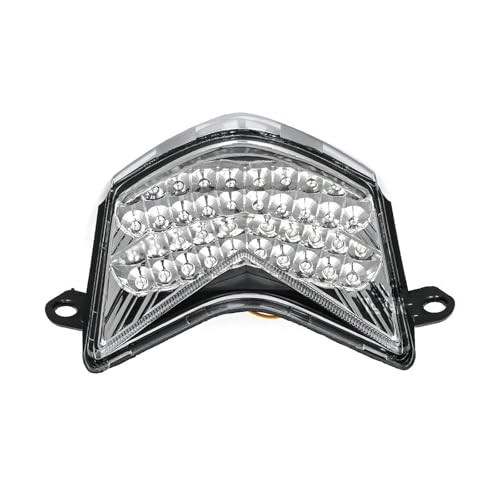 Feu arrière de frein moto LED intégré transparent pour Ninja ZX636 ZX-6R Z750S 2005 2006