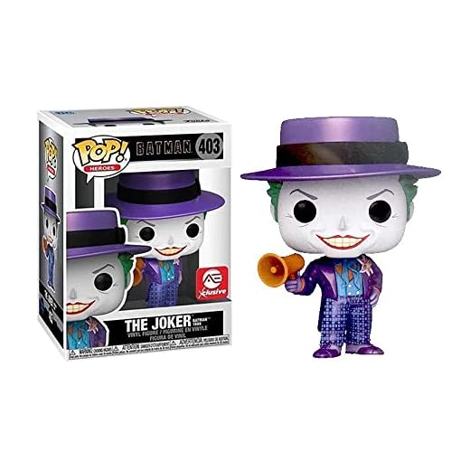 POP! Funko Batman 89 Nº 403 - Joker w/Speaker Metal Effect Special Edition