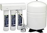 EcoPure ECOP30 Premium 3-Stage Reverse Osmosis Undersink Drinking Water Filter System