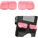 R36S Schultertasten, geräuschunterdrückende Mikroschalter, präzise Gaming-Steuerung, Schultertasten-Set, verbesserte Griffigkeit, flaches Profil, 1,5 cm, Rosa