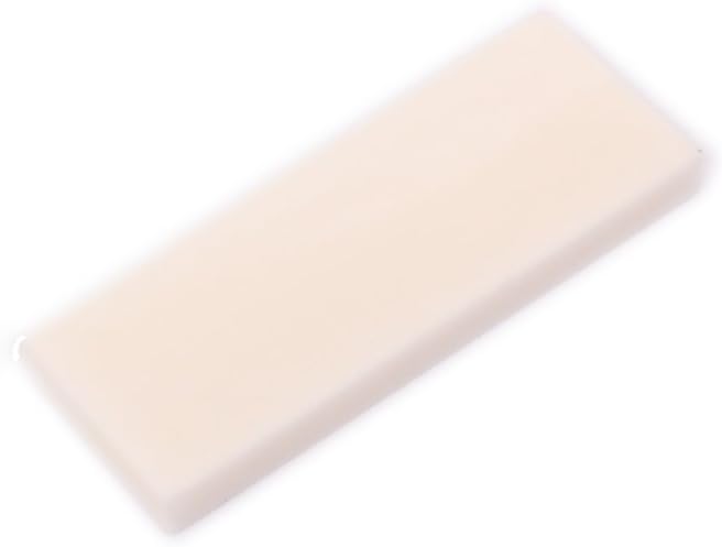 Alnicov 5Pcs DIY Buffalo Bone Nut Blank for Accoustic Guitar Replacement Nut 50.8x19x5mm - Image 4