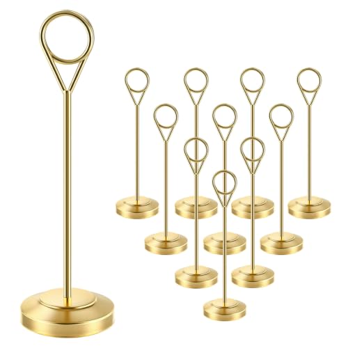 Gold Table Number Holders