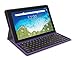 RCA Viking Pro Tablet w/Folio Keyboard 10" Multi-Touch Display, Android (Go Edition), Purple
