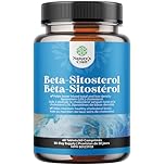 Premium Beta Sitosterol Tablets for Adults - Beta Sitosterol Supplements for Heart Health and Cholesterol Support - Natural Plant Sterols Supplement for Men and Women - Non-GMO Tablets - 60 Count