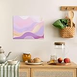 Structure accessoire : la toile a un bord blanc de 1 cm sur les quatre côtés