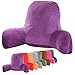 CJY-Cushion Cojín de Respaldo Lumbar de Felpa, cojín de Respaldo Cojín de Respaldo con Brazos Algodón en Forma de T para sofá, sofás, salón, reclinable, con Cremallera Fundas extraíbles,D
