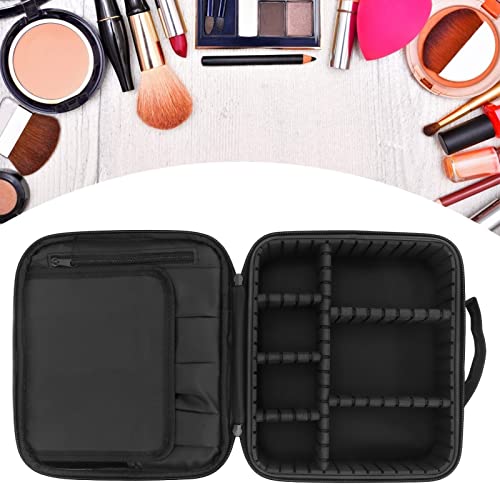 Trousse de maquillage de voyage compartimentée pour éviter de casser vos fards