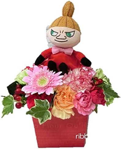 Amazon 生花アレンジ ムーミン にやり微笑むリトルミイのマスコット付き季節のお花のミルクboxフラワーアレンジメント Fl Ar 377 プリザーブドフラワー オンライン通販