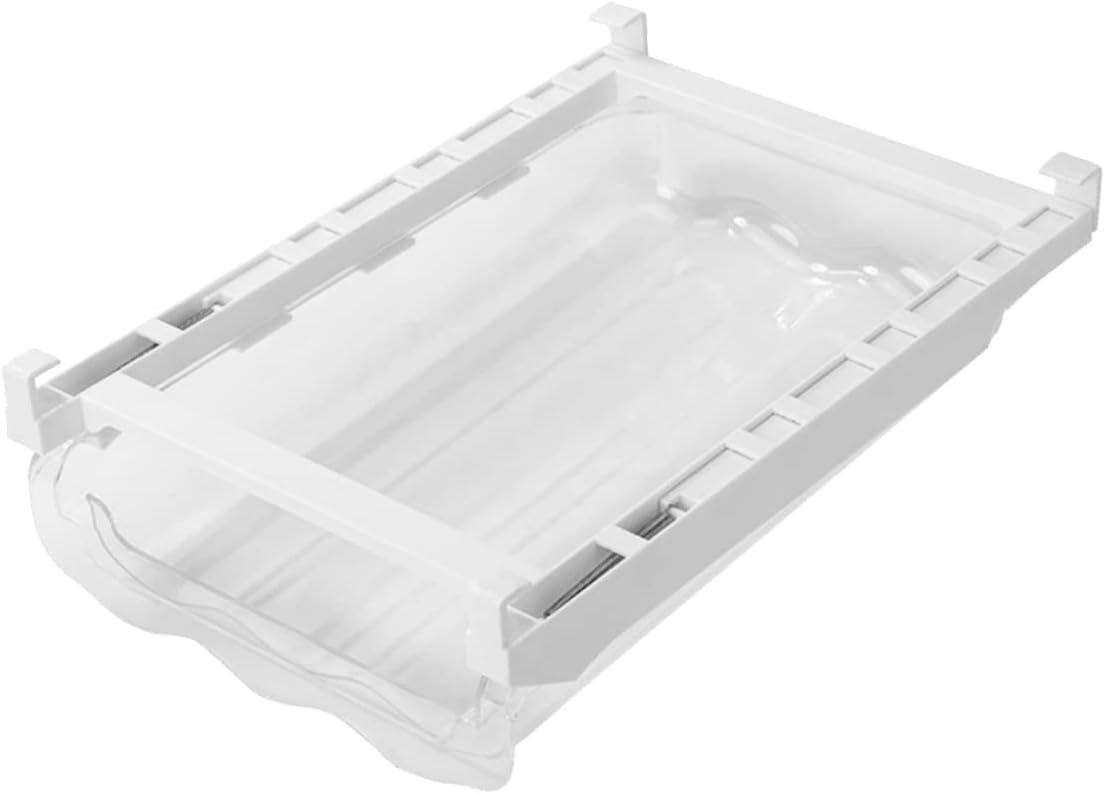 1pc Rolling Type Refrigerator Storage Rack Multi-function Container for Fridge Organization Lightweight and Easy to Clean Space-saving Design for Home Use