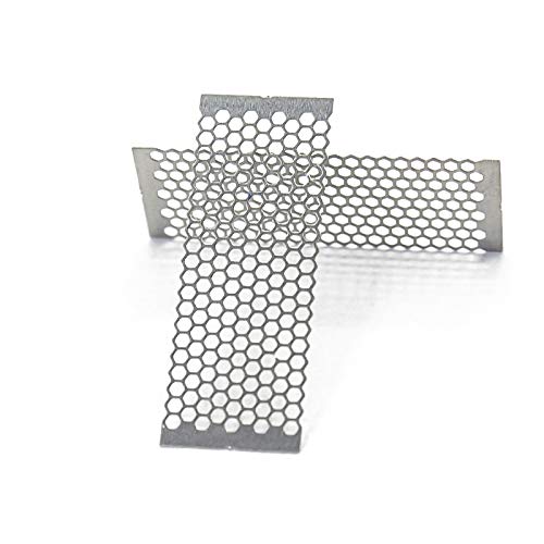 NI80 / A1 / SS316 Mesh Coil 0,16 Ω / 0,15 Ω / 0,18 Ω 10PCS Mesh Prebuild Wire für RDA RTA (SS316-0.15Ω)