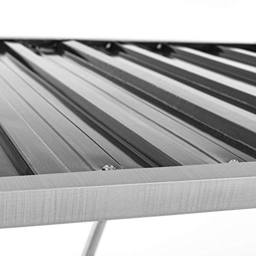 ESTEXO Brennholzunterstand Brennholz Holz Regal Lager Kaminholz Unterstand Metall Holzlager Brennholzlager-3