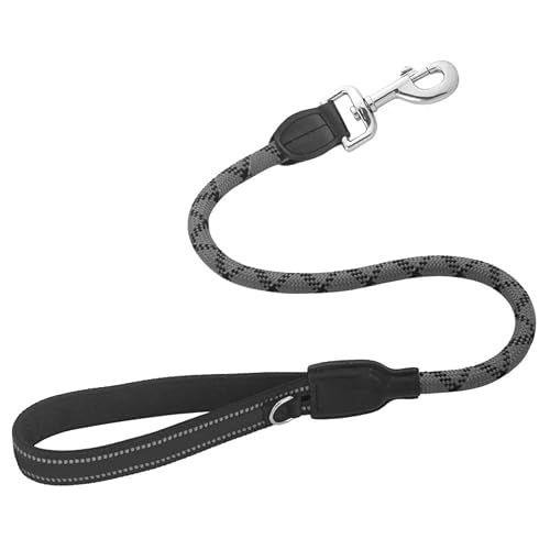 Correa corta para perro, correas elásticas de nailon
