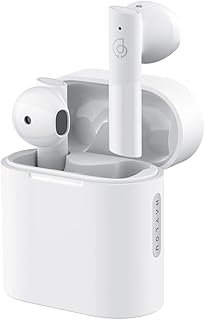 H-A-Y-L-O-U MoriPods T33 Fone Ouvido Bluetooth 5.0 Bateria de Até 6 horas Microfone Cancelamento Ruído Cvc 8.0 Conexão TWS Sem Fio Modo Gamer Baixa Latência Codec Áudio AAC Driver de 12mm / No Brasil