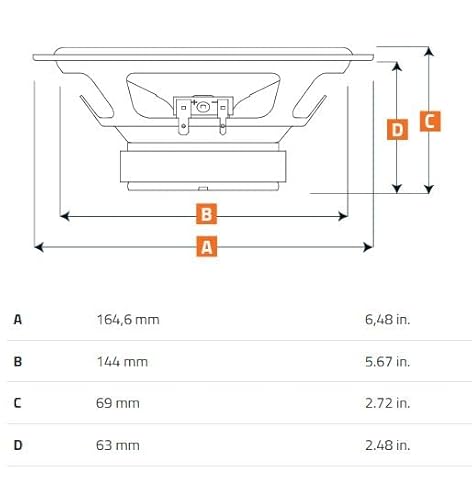 Hertz K 165 – Kit de Altavoces de 2 vías de 165 mm con woofer de Papel prensado y Tweeter de cúpula Pei, diseño Compacto y 210 W máx - imagen 11