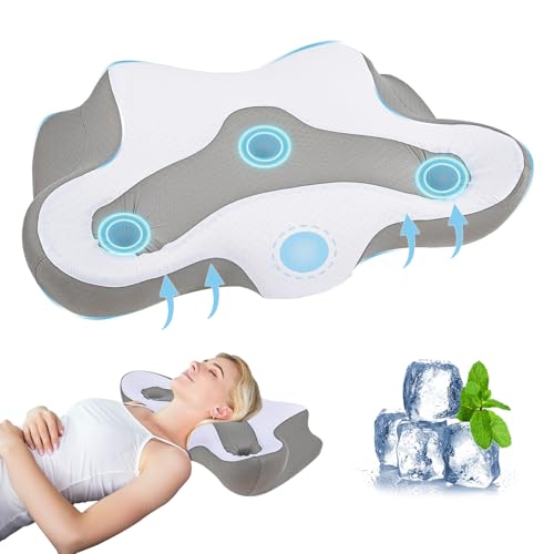 SAHEYER Oreiller Pour Dormir Sur Le Côté Avec Trou Pour Les Bras