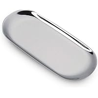 銀ステンレス 装飾トレイ 楕円形＆四角 合計4商品！ Amazon.co.jp: 楕円形のステンレストレー、小トレー、経理