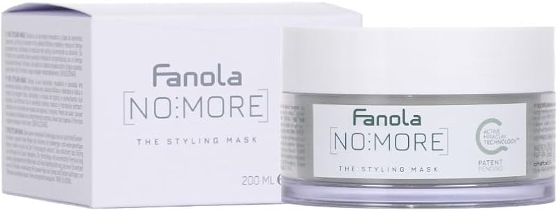 Fanola No More Styling Máscara Capilar e Tratamento Desembaraçante, 192 mL