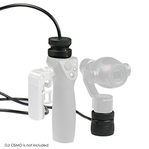 Kamerar 80 Inch (2 Meter) Cable Extender for DJI Osmo+ / Osmo Extension Wire with Smart Adapter, 1/4-20” Threaded Mount