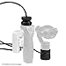 Kamerar 80 Inch (2 Meter) Cable Extender for DJI Osmo+ / Osmo Extension Wire with Smart Adapter, 1/4-20" Threaded Mount