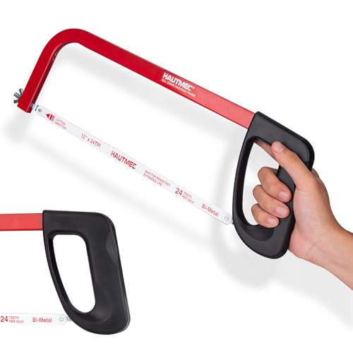 HAUTMEC 12-Inch Bi-Metal Hacksaw