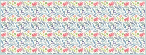 IRI-GIRI Vinyl Kitchen Floor Mat Decorative Linoleum PVC Rug Runner