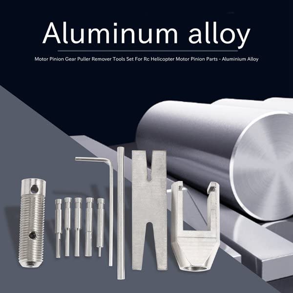 Kit Extracteur De Pignon De Moteur Pour Modélisme RC - 5 Goupilles, Alliage Aluminium, Pour Hélicoptères, Avions, Servos - 2