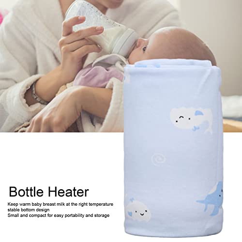Aquecedor portátil de mamadeiras, efeito de aquecimento USB, aquecedor de mamadeira estável para car