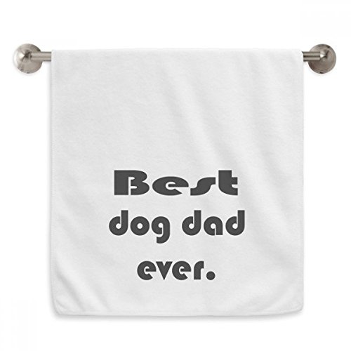 Serviette Chien Papa Diadème : Le Cadeau Idéal pour Fête des Pères - 2