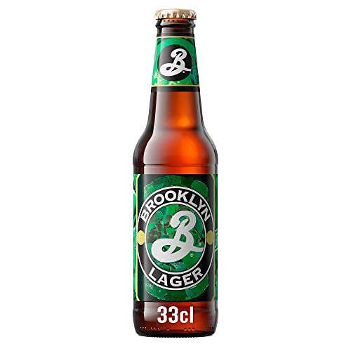 Brooklyn Brewery Hoppy Amber Lager Craft Beer (24 x 0,33 l) Flaschenbier