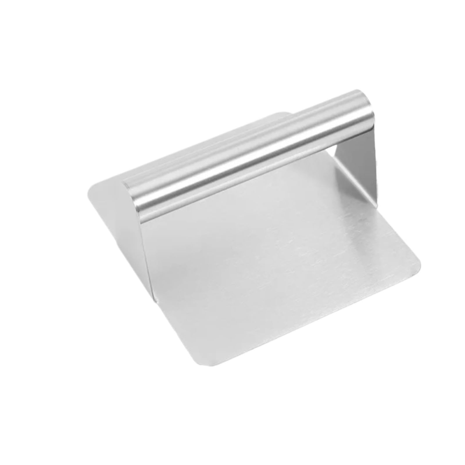 MRVAKDYDI Stainless Steel Burger Press, Burger Press Silver Round Square Aluminum Alloy Hamburger Meat Press(Square)