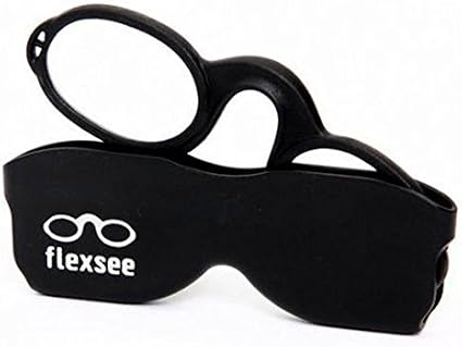 Flexsee Retro +2 Pince-nez Reading Glasses,Black by Flexsee : Amazon.it:  Salute e cura della persona