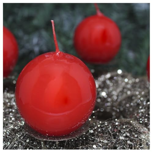 Kit Arranjo De Mesa Castiçal Centro Natal Vela Bola Clássica