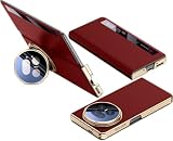 TECSHINE Custodia Intelligente in Pelle per HONOR Magic V5. Chiusura Magnetica. Cover/Shell per Magic V 5
